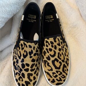 Keds for Kate spade leopard slip on sneakers size 9.5